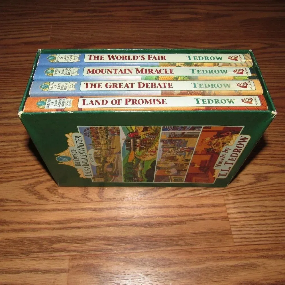 The Days Of Laura Ingalls Wilder | T.L. Tedrow | Set of 4 Box Set | Books 5 - 8
